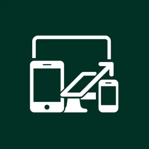 Site web responsive design consultable sur ordinateur, tablette et smartphone.