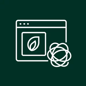 Icône d’un écran et horloge illustrant les difficultés d’application d’une identité visuelle sur différents supports.