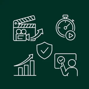 Motion design et animations pour une communication visuelle dynamique.