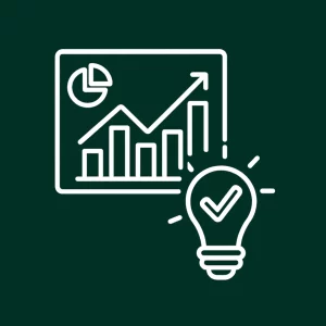 Prise de décision basée sur des données analytiques.