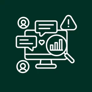 Veille stratégique et analyse des réseaux sociaux.